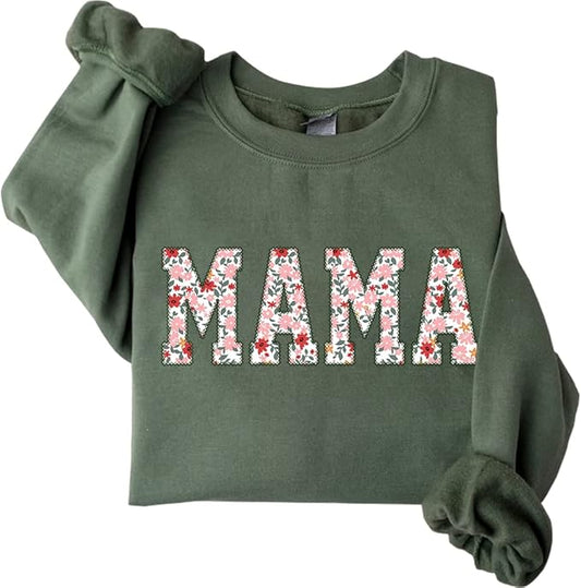 Appliqué keepsake sweatshirt