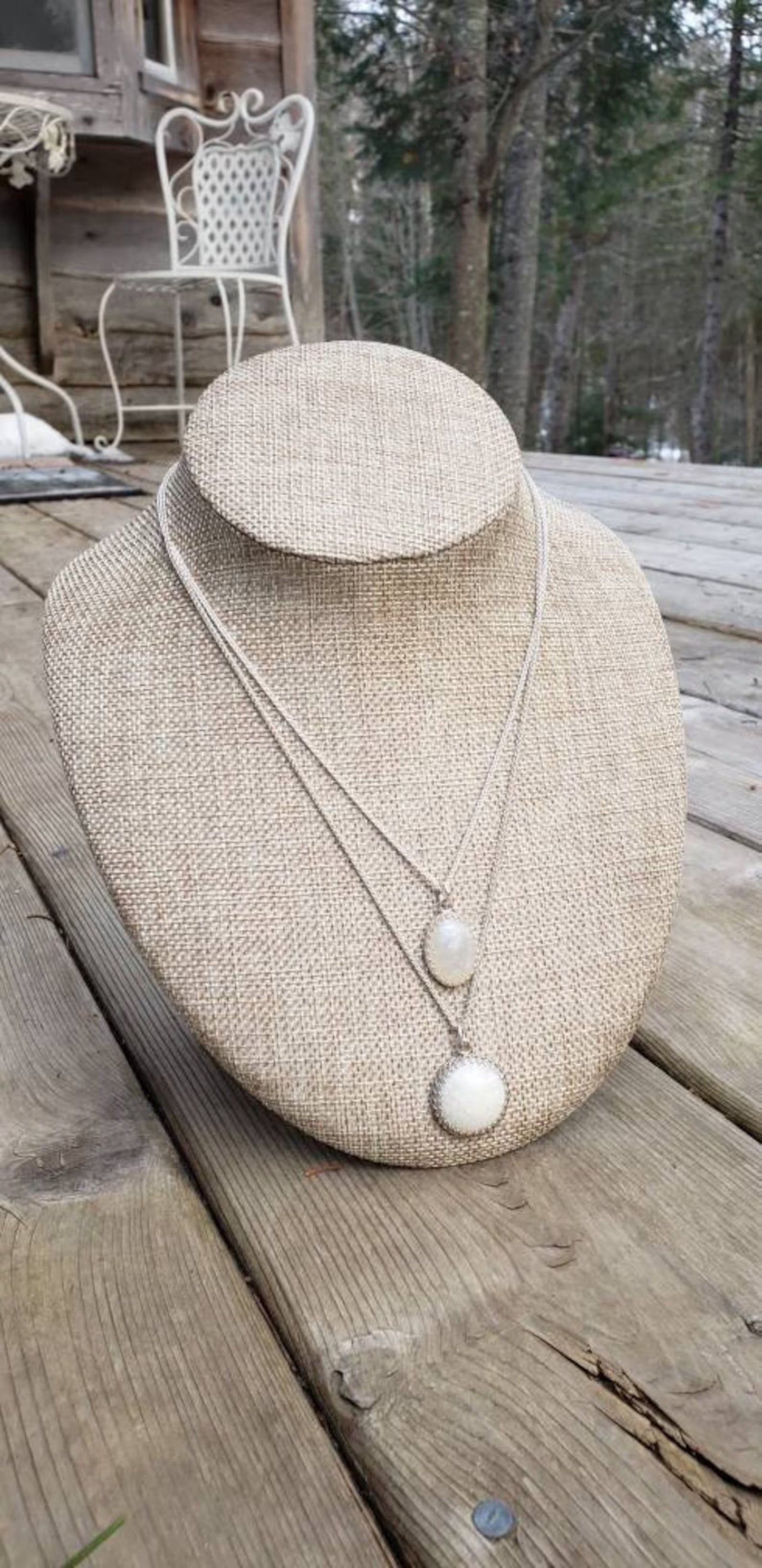 Classic Round Charm Necklace