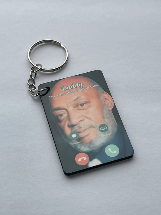 The call I wish I could take keychain