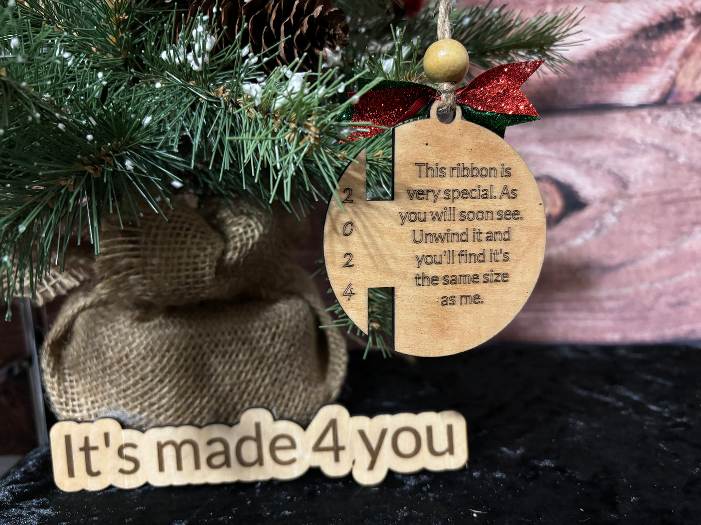 Height keepsake ornament